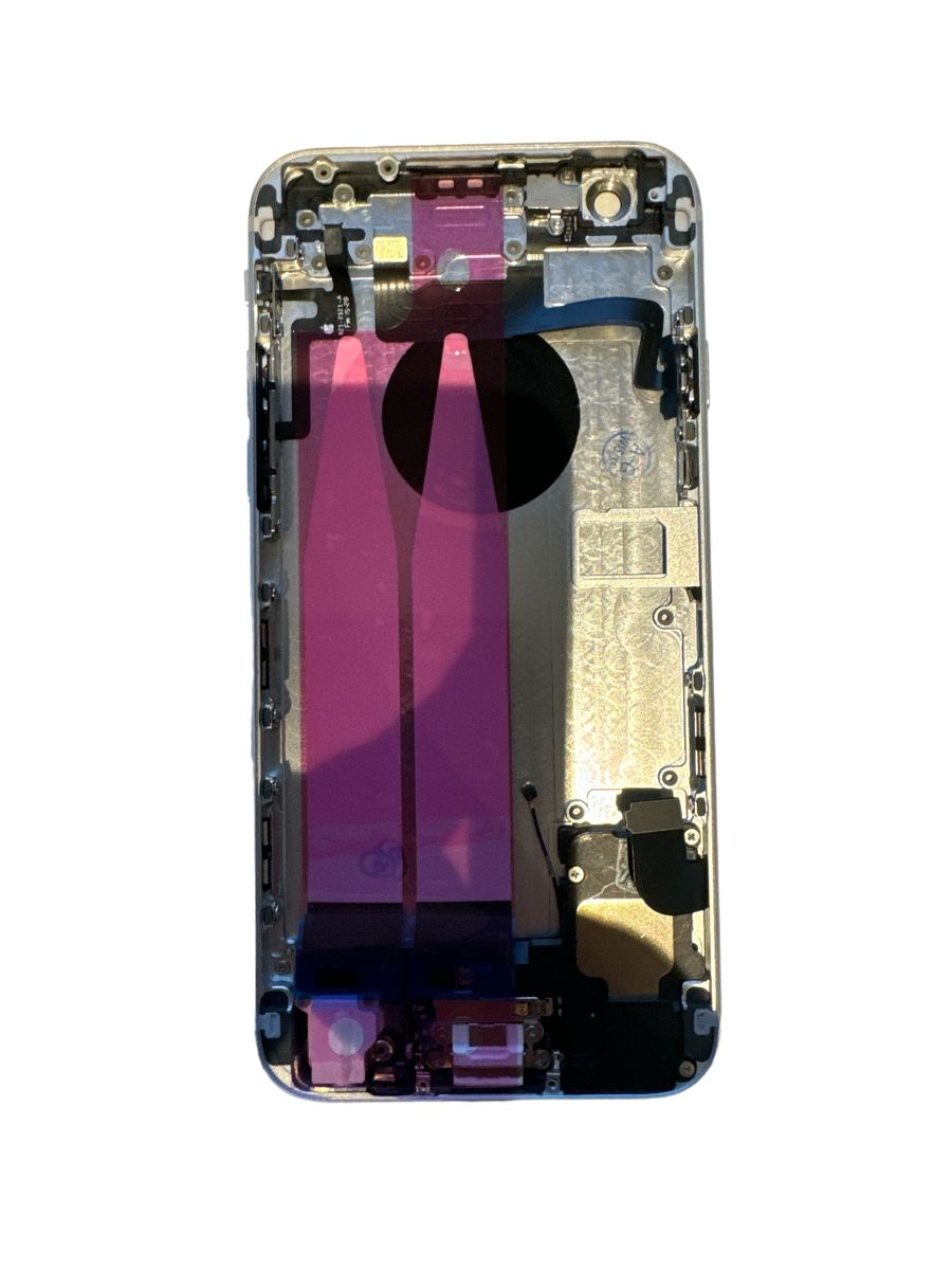 iPhone 6 backcover med høytaler (sølv)