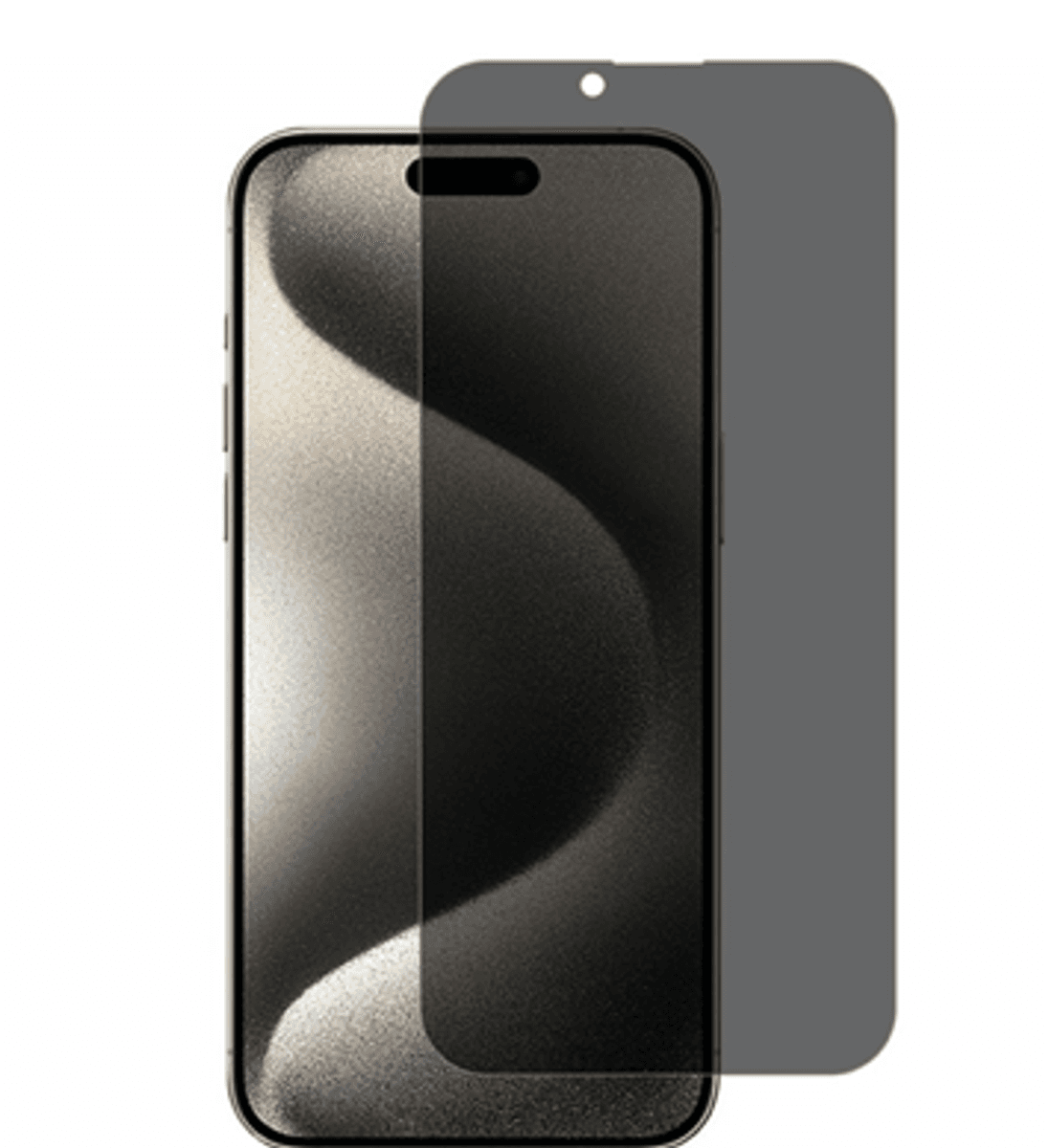 iPhone 15 Pluss (6.7) skjerm beskytter (privat) Diamond Quality 